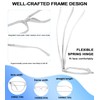 WEMOOTANTS Large Bifocal Reading Glasses 1.25 for Men Blue Light