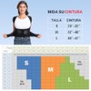Corrector de Postura para Hombres y Mujeres,Corrector de Espalda,Tamaño Ajustable,Transpirable,Corrección