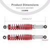 Minho Dual Rear Shock Absorbers with Adjustable Spring Preload in