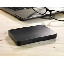 Toshiba Canvio Basics 1TB Portable External Hard Drive USB 3.0, Black - HDTB410XK3AA