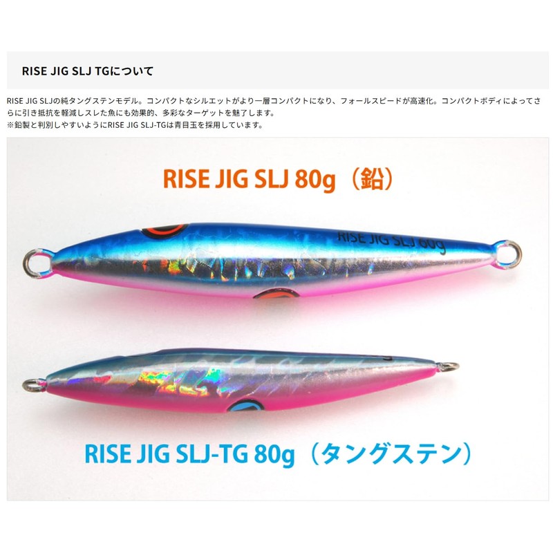 Rise Japan (RISE JAPAN) Rise Jig SLJ TG 80g RJ01