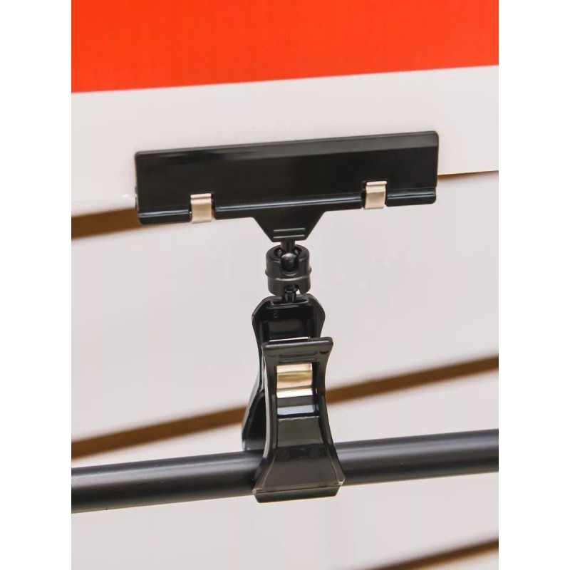 Exhivit Pinza Acrilico Preciador, Portaprecio, Porta Grafico 5pz Ng