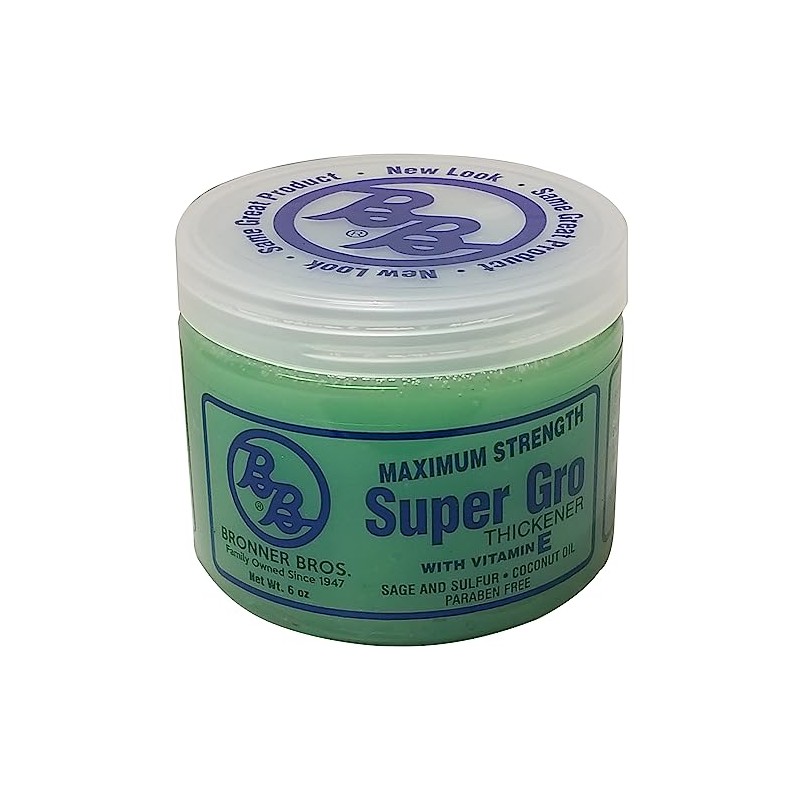 Bronner Bros Super Gro [Maxium-Blue] (Pack of 3)