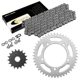 Caltric Drive Chain & Sprockets Kit for Suzuki GSX-R750 GSXR750 2006-2010