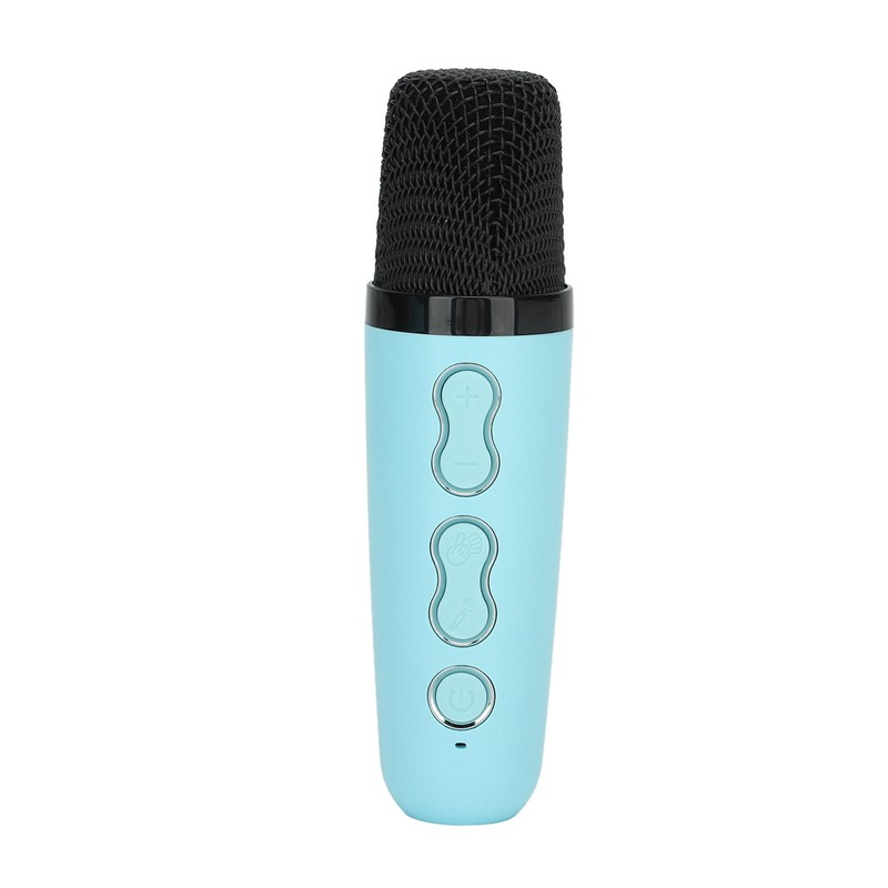Mini Karaoke Machine Portable Bluetooth Speaker With Wireless Microphone Bass