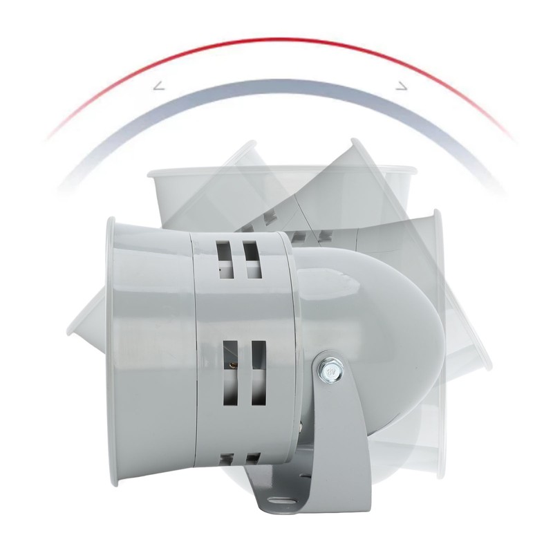 Electric Motor Siren 116dB Fire Alarm Buzzer Sound Alarm Horn