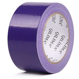 QILIMA Extra Strong Duct Tape, 25.1 m x 50 mm - Waterproof Repair Tape for Indoor & Outdoor Use, Fabric-Reinforced Repair Tape, 1 Roll (Purple)