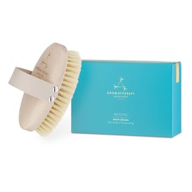 Revive Body Brush - Cerdas de sisal agave vegana 100% natural para cepillado de piel seca - Exfoliar la piel muerta, desintoxicar, reducir la celulitis, estimular la circulacin y drenaje linftico, aclarar y piel firme