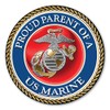 Proud Parent of A Marine Circle Magnet by Magnet America