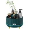 360 Rotating Eco-Friendly Heavy Duty Makeup Organizer-1pc Plastic Cosmetic Storage