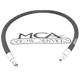 Buyers Products BOSS SNOW PLOW HOSE V PLOW  3/8 X 42" 1/4"MP X 3/8"MP HYD07042