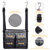 Hanging Mesh Shower Caddy College with Hooks, Bath Baskets Organizer