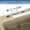 Kuco [2 Pack] Cooler Lock Bracket for Mid-to Large-Size Yeti/RTIC