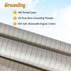 Grounding Bed Sheet, Conductive Grounding Mat for Better Sleep, Grounding
