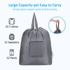 GOGOODA Travel Laundry Bags with Drawstring Closure XL Large Foldable