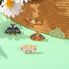 Butterfly Enamel Pins Set Cool Horror Enamel Lapel Pins Brooches