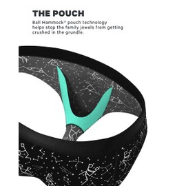 Shinesty Hammock Support Mens Underwear with Pouch | Mens Underwear Briefs | US Large Constellation