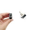 JZK 2pcs 25A 12V Toggle Switch 2 pin ON Off,