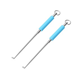 Fishing Hook Remover,2Pcs Disgorger Fishing Stainless Steel Fish Hook Detacher Fishing Hook Quick Removal Unhooking Tool Stainless Steel Easy Fish Hook Remover Fishing Tool Fast Decoupling No Injury