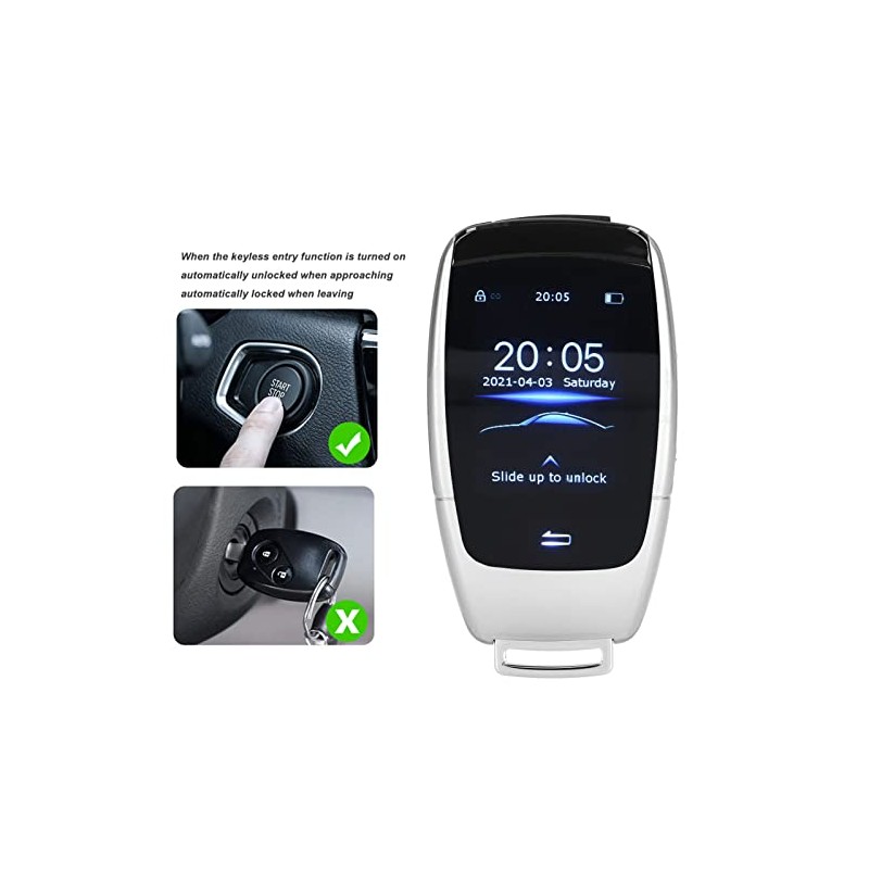 Smart Remote Car Key, All in One Keyless Entry Auto