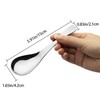 AOOSY Thick Heavy-Weight Soup Spoons, Stainless Steel Soup Spoons, Table