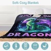 XSMEI Dragon Lover Blanket, Just A Girl Who Loves Dragons