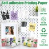 Mini Printer Sticker Paper Roll,12 Rolls Thermal Paper for Children