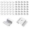 KOHAND 60 PCS Solar Panel Mid Clamps, Solar Panel Bracket,