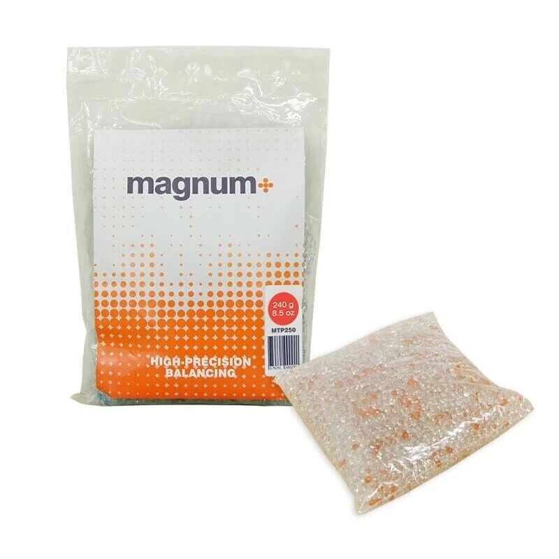 Magnum+ Tire Balancing Beads, 8.5oz Wheel Balance Beads TPMS Compatible