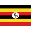 mrdeco Metall Schild 12x18cm gewölbt Ugandas 18x12 cmFlag of Uganda