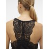 Vero Moda Women's Sleeveless Top, Lace, black, s
