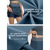Hiverlay Women's Skorts Skirts Hiking Cargo Skirt with Biker Shorts