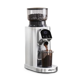 olayks. Conical Burr Coffee Grinder Electric Coffee Bean Grinder with 48 Precise Settings, Anti-Static Coffee Grinders for Home Use, Adjustable Conical Burr Mill for Espersso/Drip/French Press