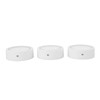 3Pcs Remote Control LED Light ABS Night Lamp Home Decoration