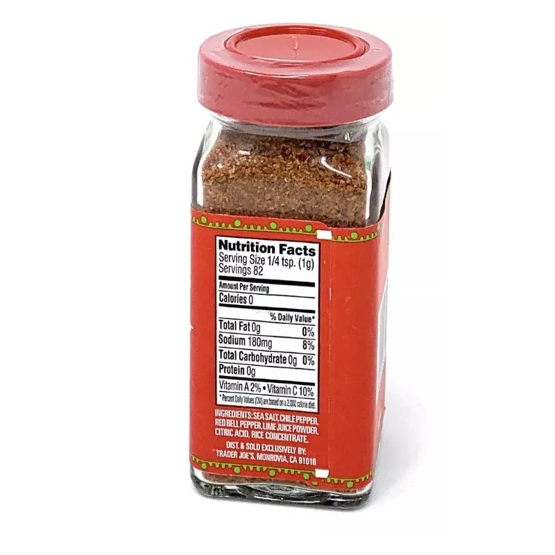Trader Joe's Chile Lime Seasoning Blend Spice 2.9oz (82g)
