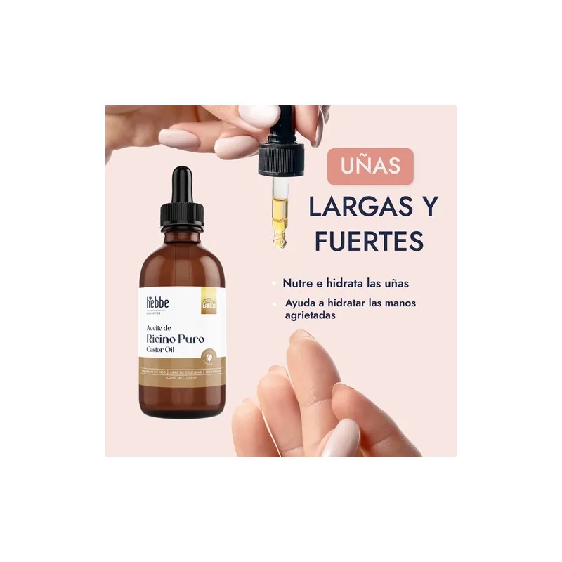 Aceite De Ricino Puro Aceite De Almendras Dulces 100ml Cu