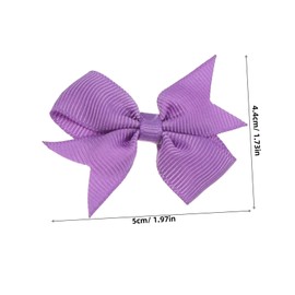 SUPVOX Pcs Fashionable Dog Bow Hair Clips Metal Clips for Puppies Dogs Stylish Pet Hair Accessories