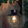 Outdoor Solar Hanging Lanterns Vintage Solar Garden Light with Warm