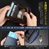 小銭入れ メンズ レザー 財布 コインケース 本革 コンパクト こぜにいれ l字財布 キーリング付き