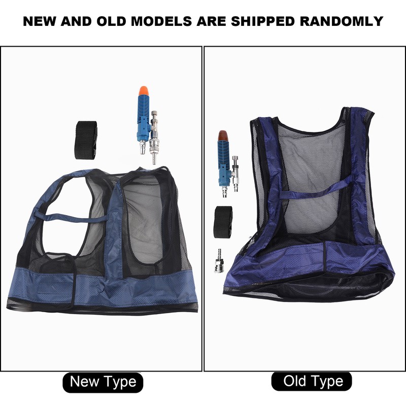 Welding Steel Air Compressed Cooling Vest Eddy Tube Air Conditioner