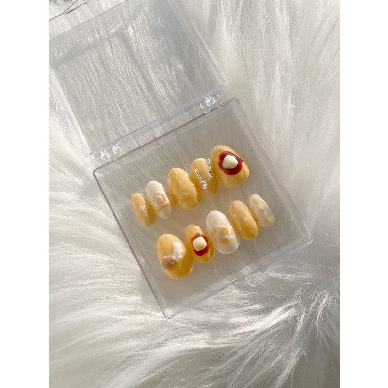 One Spoon of Butter Handmade Nail Tips - Ballerina /