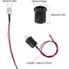 ATNSINC 26pcs/Set DC 12V LED Diodes 10mm LED Light Lamp
