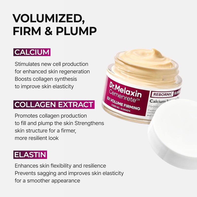 Cemenrete Calcium Intense Cream – Anti-Aging, Elasticity & Volume Boost