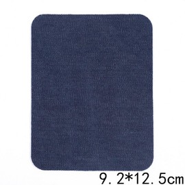 6Pcs Iron on Patches Fabric Repair Patches Iron-On Mending Fabric Navy Blue 4.9"x3.7" for Clothes Repair, Pants, Bags Hole Repairing and Decoration
