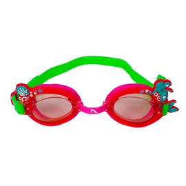 Goggles de Silicón Hanop Infatiles para Natación, Visión Clara no se Empañan, con Filtros UV para Entrenamientos en Alberca o Aguas Abiertas. (Rosa)