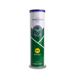 Slazenger Wimbledon Tennis Balls - Tube of 4