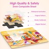 SYNARRY Princess Fairy Party Magnetic Puzzles for Toddlers 3-5 Girls,