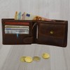 flevado Wild Adler Biker Wallet Full Leather Men's RFID Protection