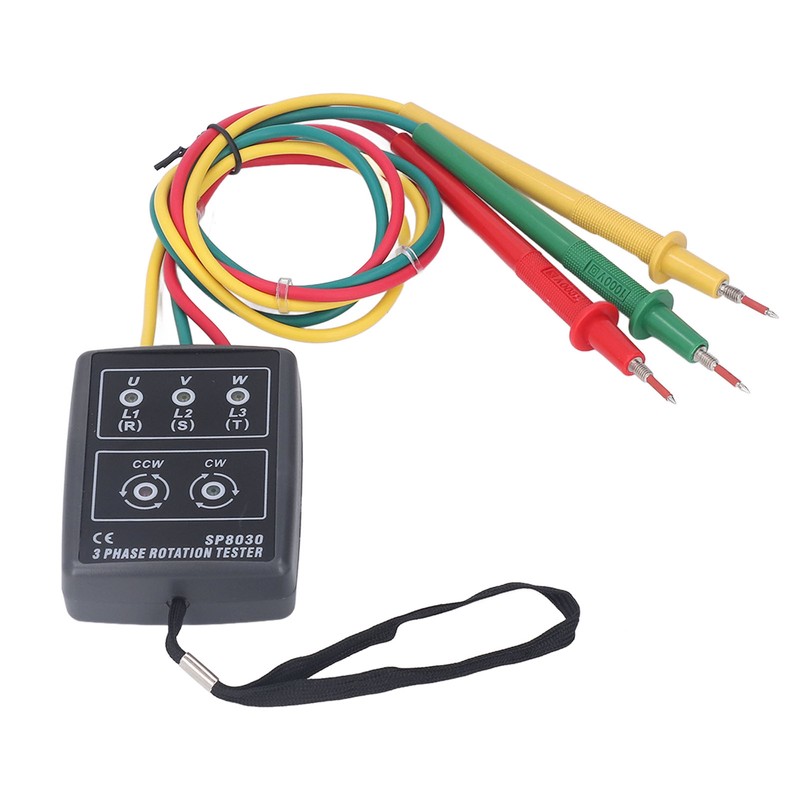 Phase Rotation Meter 5 LED Indicator No Battery Design 3