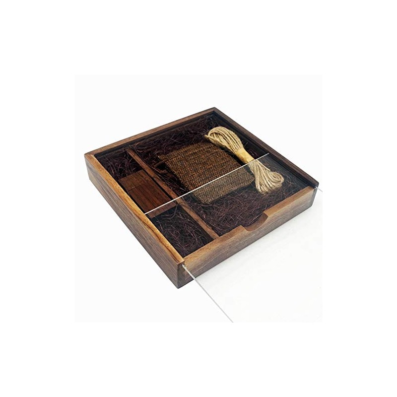 LONMAX - Memoria USB de madera de nogal de 16